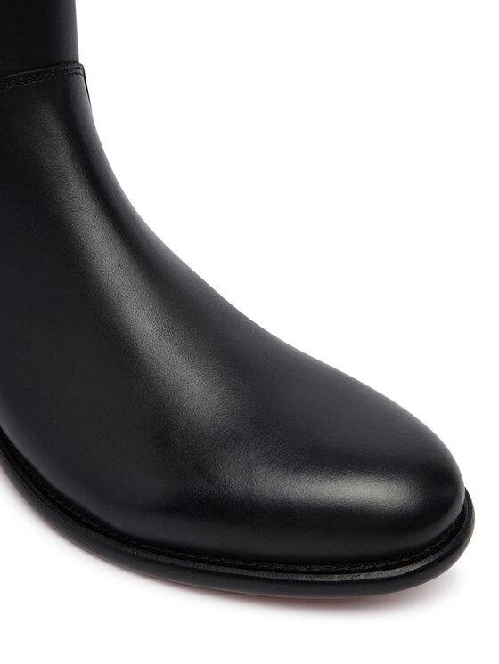 Polo Ralph Lauren Členková obuv Polo Ralph Lauren Owen Zip Bt 811P15889001 Čierna