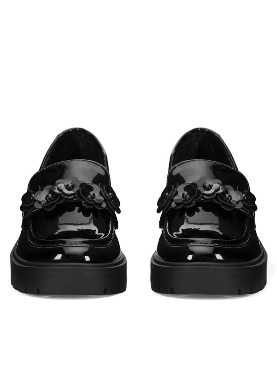 DeeZee Loafersy DeeZee CM231124-4 Černá