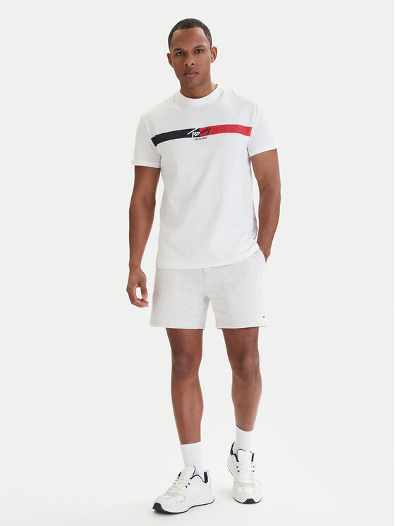 Tommy Jeans Tommy Jeans Camiseta DM0DM22539 Blanco Regular Fit