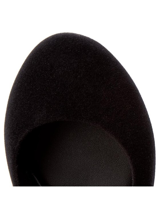 Zaxy Ballerine Zaxy Pop Flocked Fem 82001 Nero