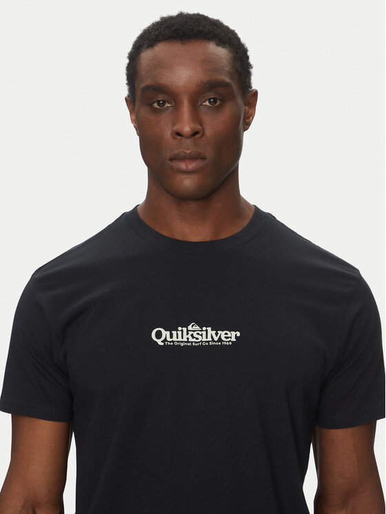 Quiksilver Quiksilver Majica EQYZT08062 Črna Regular Fit