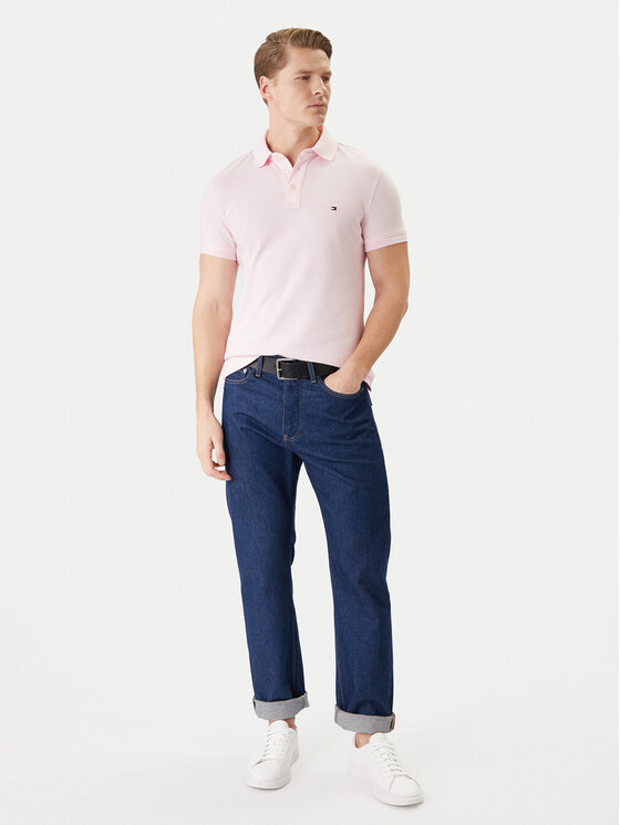 Tommy Hilfiger Tommy Hilfiger Polo 1985 MW0MW17771 Rosa Regular Fit