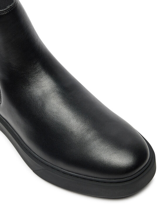 KARL LAGERFELD Kotníková obuv s elastickým prvkem KARL LAGERFELD KL53340A Černá