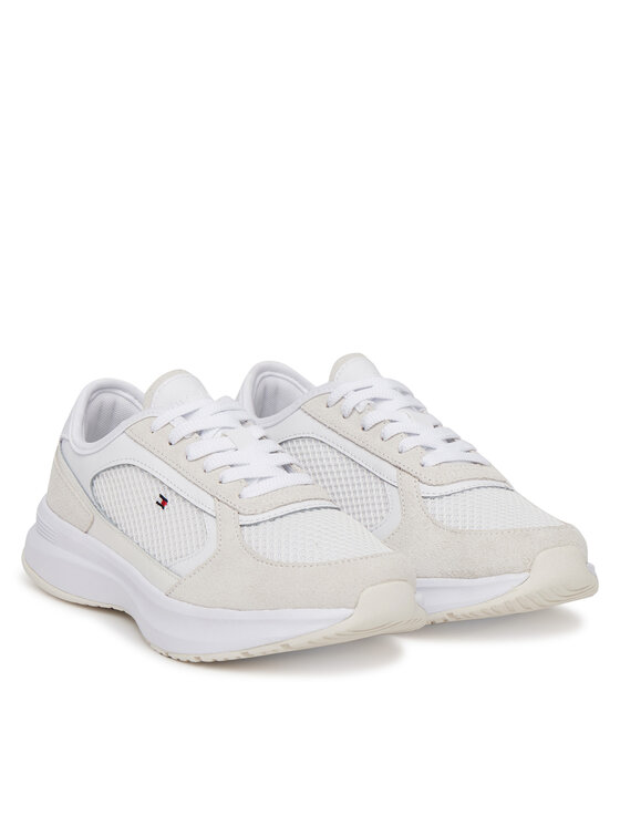 Tommy Hilfiger Zapatillas Tommy Hilfiger Sporty Runner FW0FW08644 Blanco