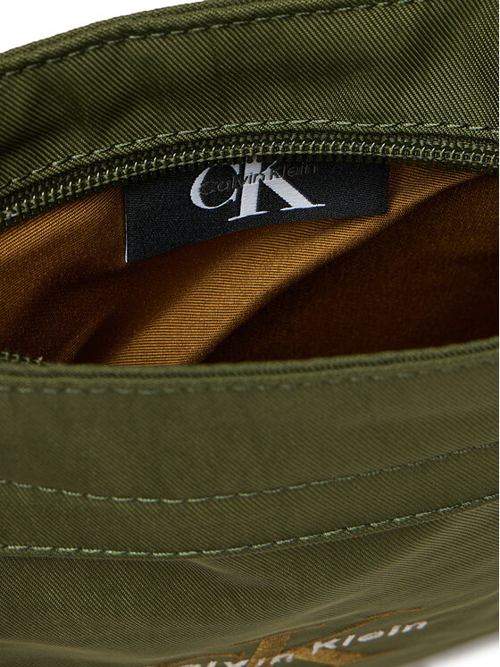 Calvin Klein Saszetka Calvin Klein Bold Flatpack LV04D3178G Zielony