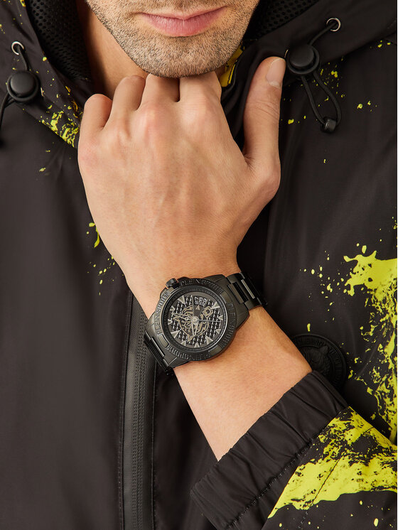 Plein Sport Годинник Plein Sport Touchdown PSFBA1323 Чорний