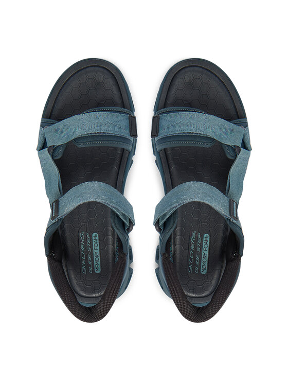 Skechers Босоніжки Skechers Glide Step Sandal 233382/BLU Cиній