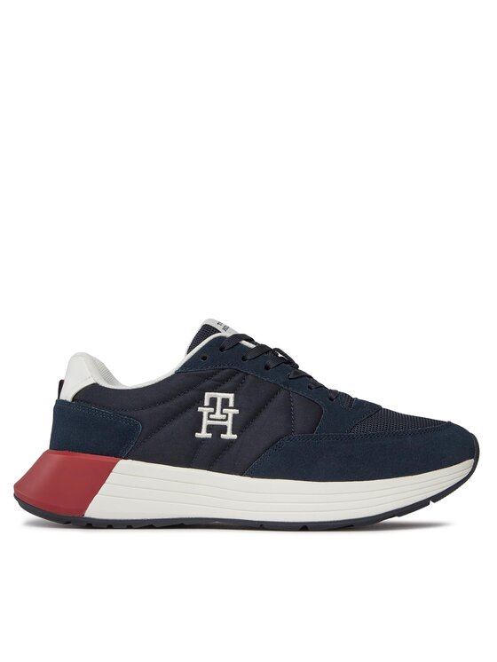 Tommy Hilfiger Sneakers Tommy Hilfiger Classic Elevated Runner Mix FM0FM04636 Blu