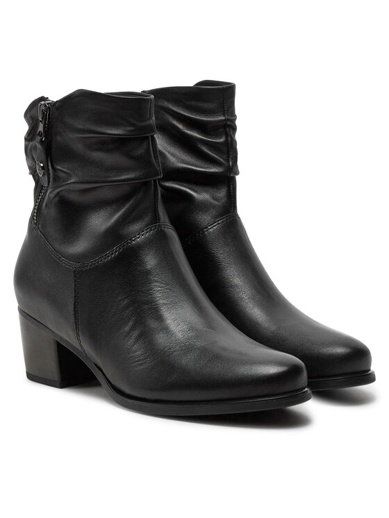 Caprice Členková obuv Caprice 9-25348-41 Čierna