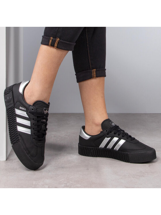 adidas Сникърси adidas Sambarose W EE4682 Черен