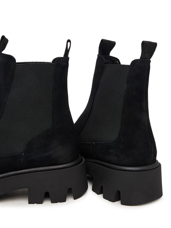 Tamaris Μποτάκια με λάστιχο Tamaris 1-25422-47 Μαύρο
