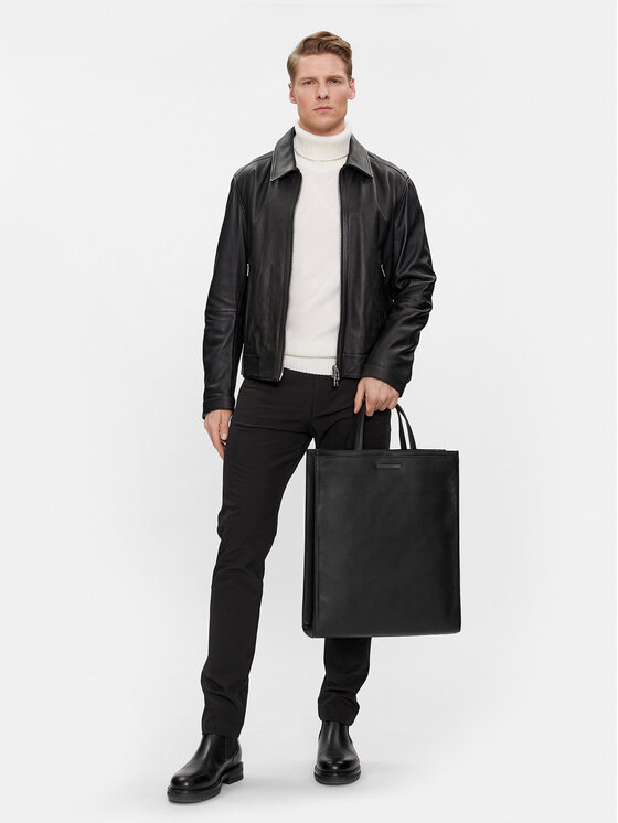 Calvin Klein Táska Calvin Klein Modern Metal Tote K50K510540 Fekete