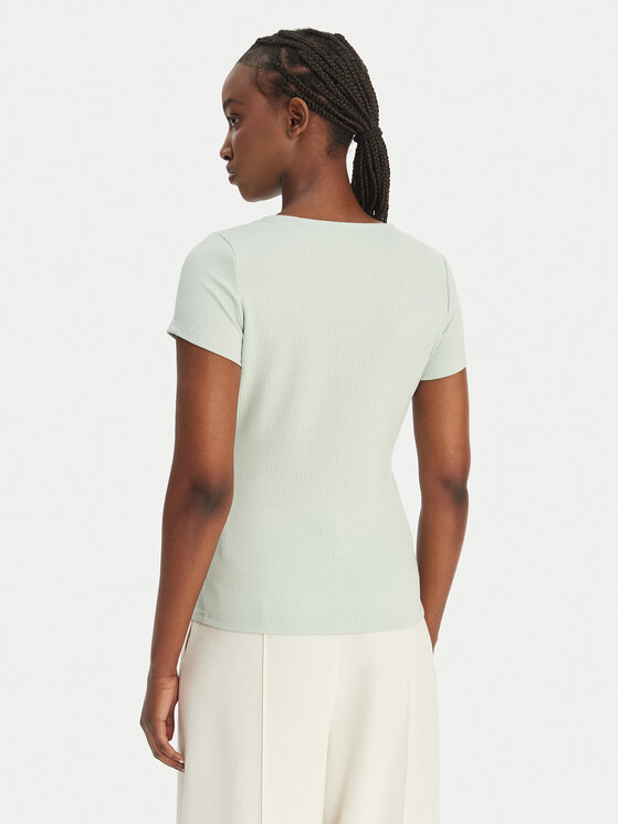 Guess Guess Camiseta GUESS x NORTH SAILS W6GP01 K2658 Verde Regular Fit