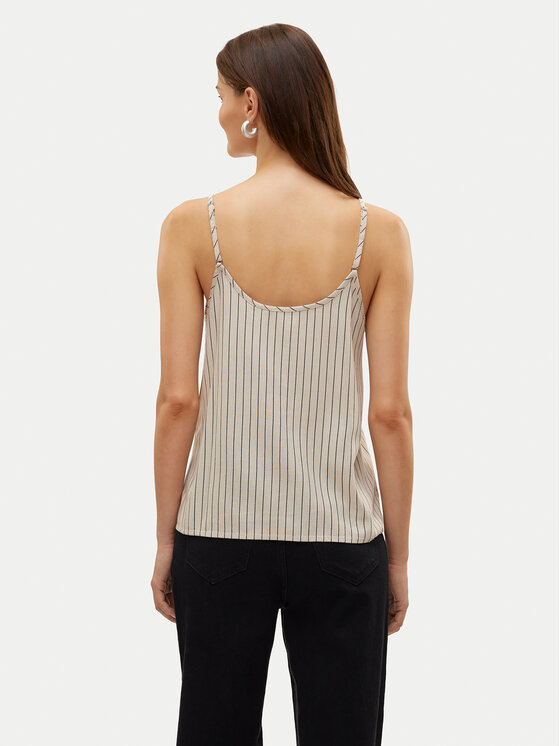 Vero Moda Vero Moda Топ Mymilo 10303690 Бежевий Regular Fit
