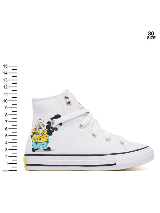 Converse Plátenky Converse Converse x Minions Chuck Taylor All Star A21405C Biela
