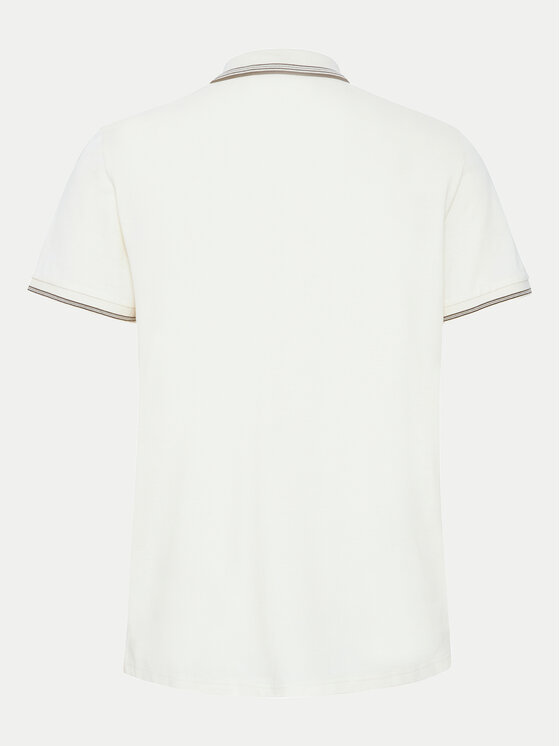 Blend Blend Polo 20716474 Écru Regular Fit