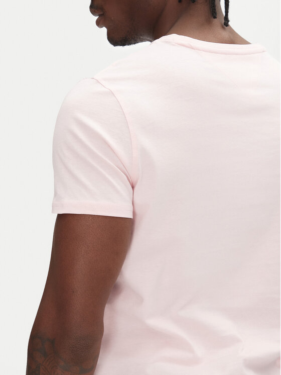 Tommy Jeans Tommy Jeans T-shirt DM0DM04411 Rosa Slim Fit
