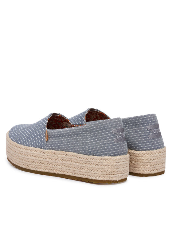 Toms Еспадрильї Toms Valencia 10023063 Світло-синій