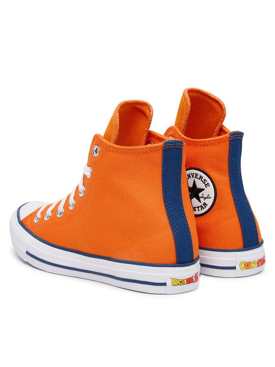 Converse Кецове Converse Chuck Taylor All Star x Dragon Ball Z Goku A21842C Оранжев