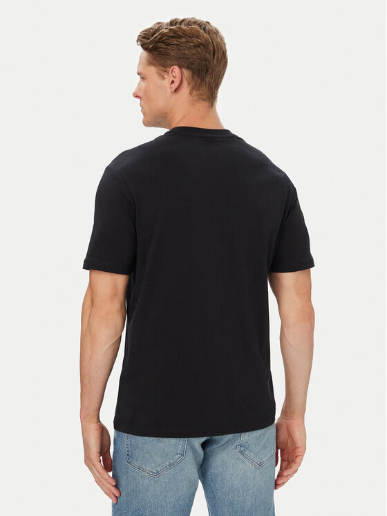 Napapijri Napapijri Camiseta S-Flag Tiki Ss NP0A8A6I9411 Negro Regular Fit