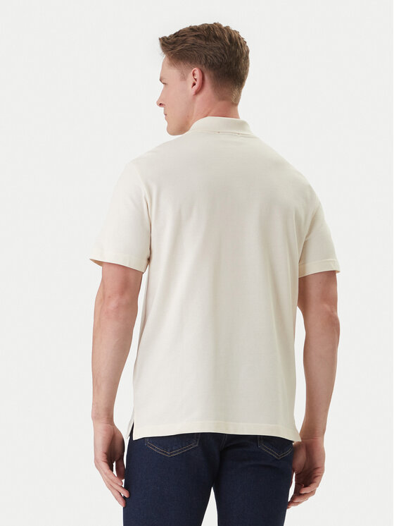 Calvin Klein Jeans Calvin Klein Jeans Polo Easy Monologo LV04RF209G Beis Regular Fit