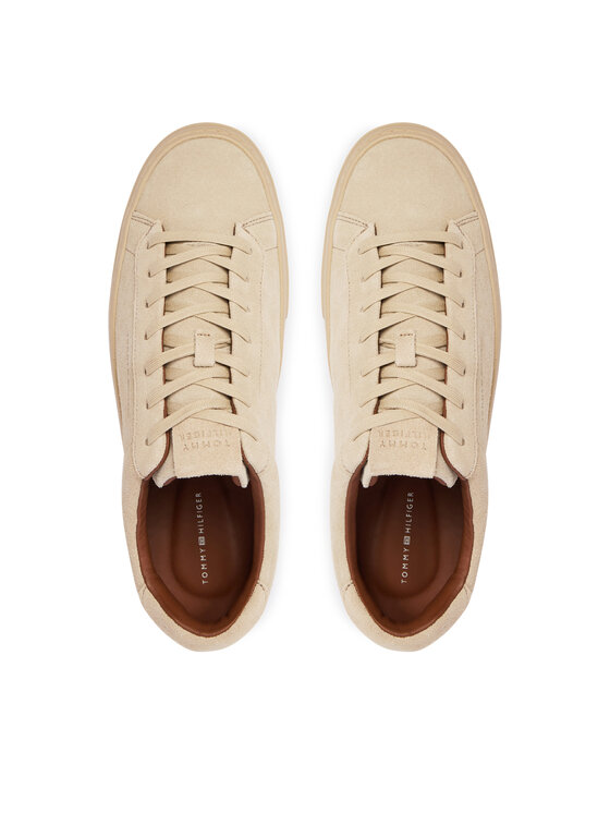 Tommy Hilfiger Tenisice Tommy Hilfiger Park Premium Suede FM0FM05829 Bež