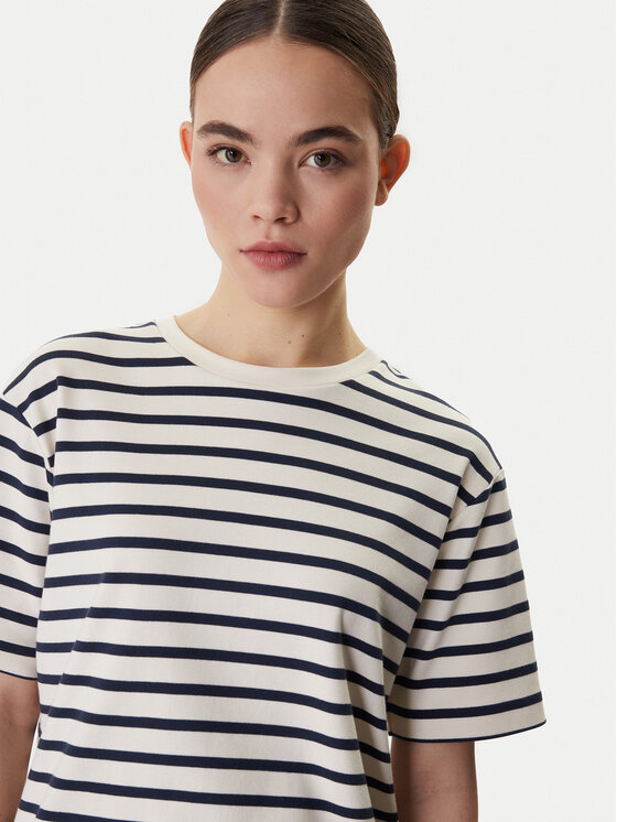Weekend Max Mara Weekend Max Mara Camiseta Multid 2615941031 Beis Relaxed Fit