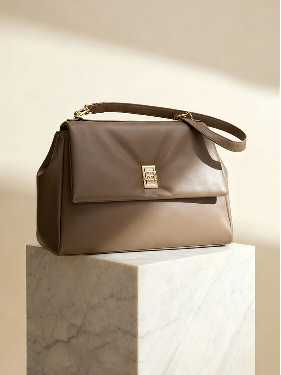 GINO ROSSI Kabelka Gino Rossi CEO-MAE-LDA8073 Béžová