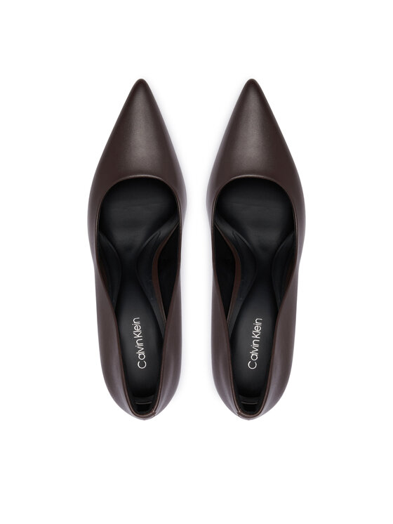 Calvin Klein Γόβες Calvin Klein Ess Stiletto 90 HW0HW02608 Καφέ
