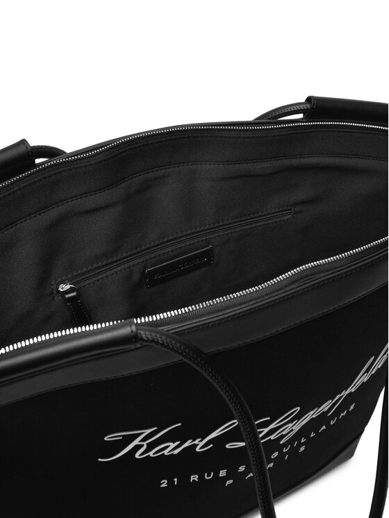 KARL LAGERFELD Rankinė KARL LAGERFELD B1W46069 Juoda