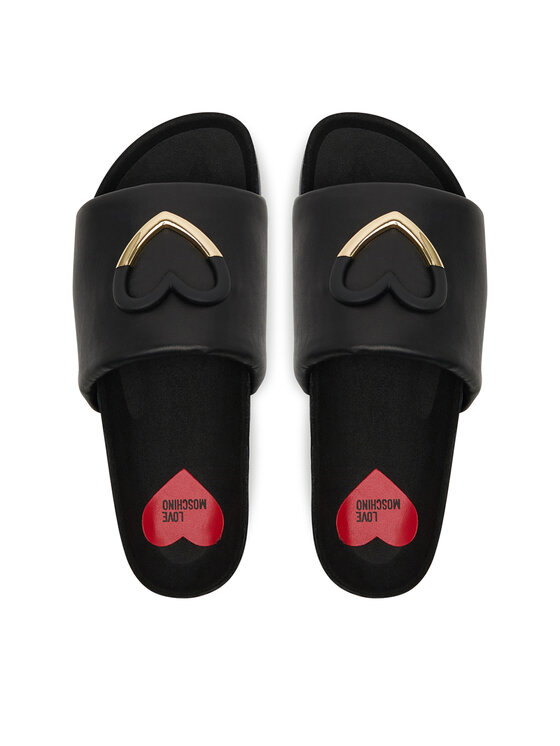 LOVE MOSCHINO Шльопанці LOVE MOSCHINO JA28283G1MIE0000 Чорний