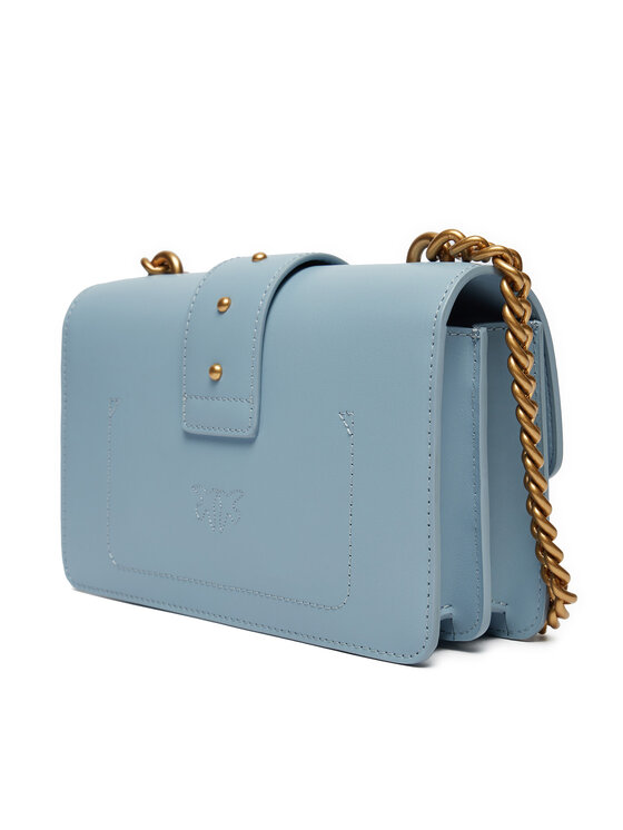 PINKO Kabelka Pinko Love One Mini Cl 100059 A0F1 Světle modrá