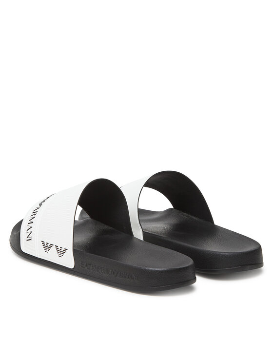 EA7 Emporio Armani Шльопанці EA7 Emporio Armani 7X000110 AF15128 FC079 Білий