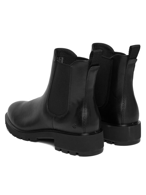 ECCO Kotníková obuv s elastickým prvkem ECCO 23132301001 Černá