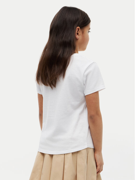 Tommy Hilfiger Tommy Hilfiger Camiseta KG0KG09454 Blanco Regular Fit