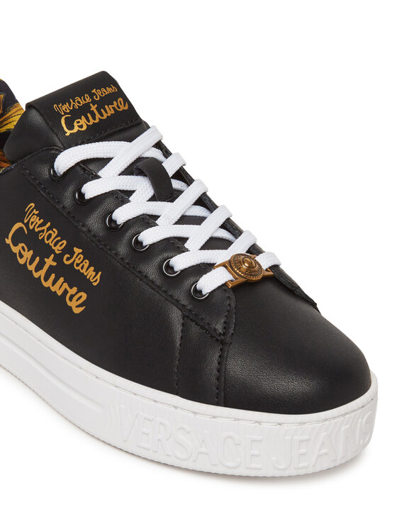 Versace Jeans Couture Снікерcи Versace Jeans Couture 78VA3SKL Чорний