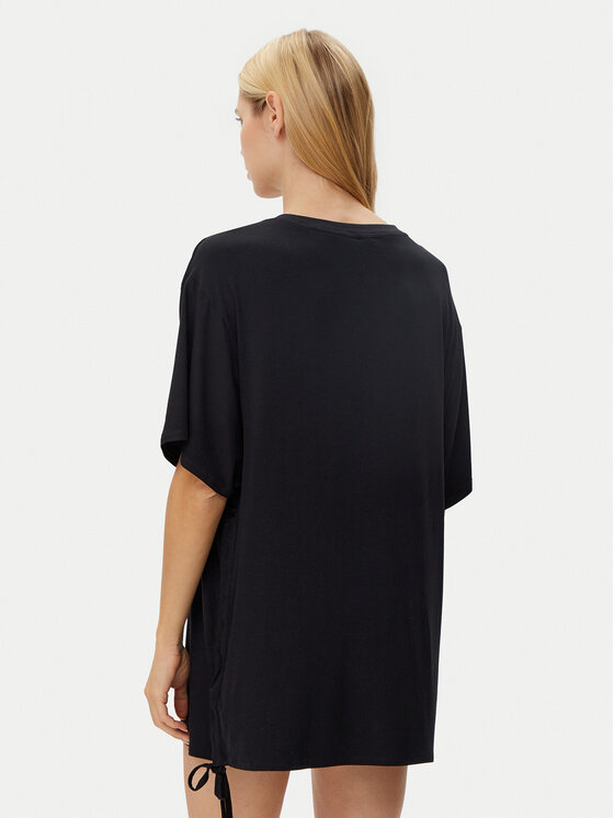Guess Guess T-Shirt E4GI00 K68D2 Μαύρο Regular Fit