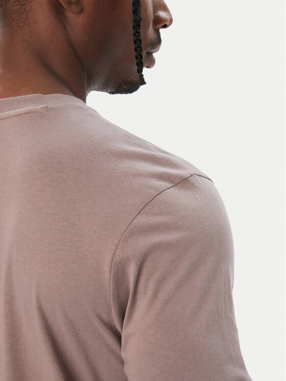HUGO HUGO Camiseta Diragolino212 50447978 Marrón Regular Fit