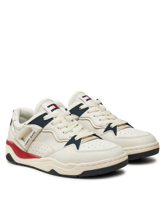 Tommy Jeans Сникърси Tommy Jeans Tjm Ultra Basket Sneaker EM0EM01493 Бял
