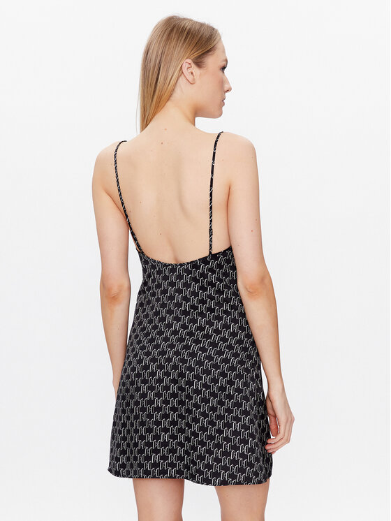 KARL LAGERFELD KARL LAGERFELD Camisón 225W2135 Negro Regular Fit