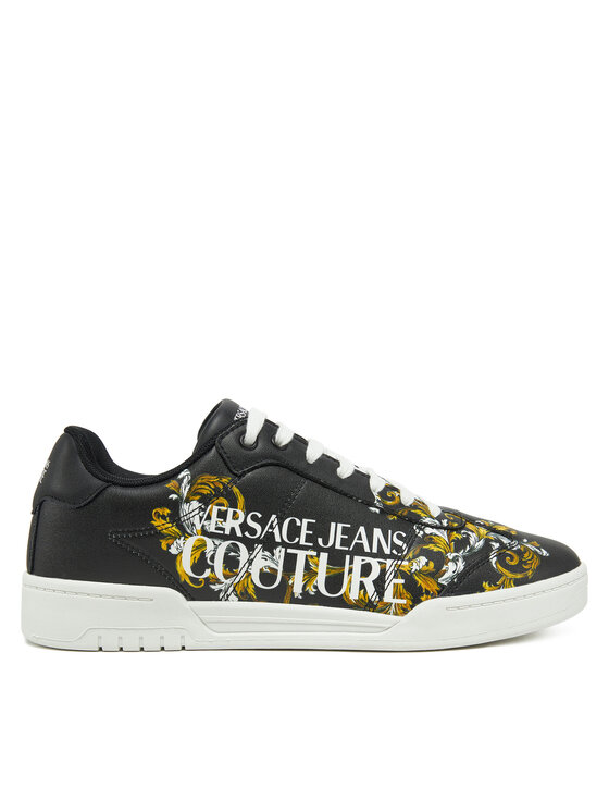 Versace Jeans Couture Снікерcи Versace Jeans Couture 78YA3SD1 Чорний