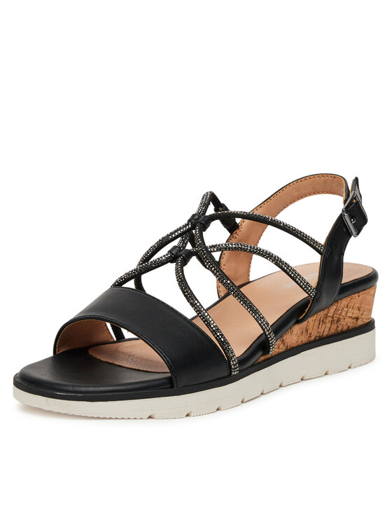 Clara Barson Босоніжки Clara Barson WS6306-02 Чорний