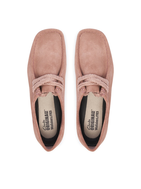 Clarks Туфлі Clarks Wallabee Lite. 26328429 Рожевий
