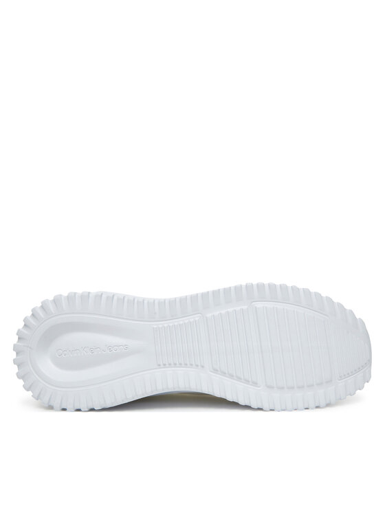 Calvin Klein Jeans Zapatillas Calvin Klein Jeans Eva Runner L-Up Mix Mesh Logo Ck YW0YW01851 Blanco
