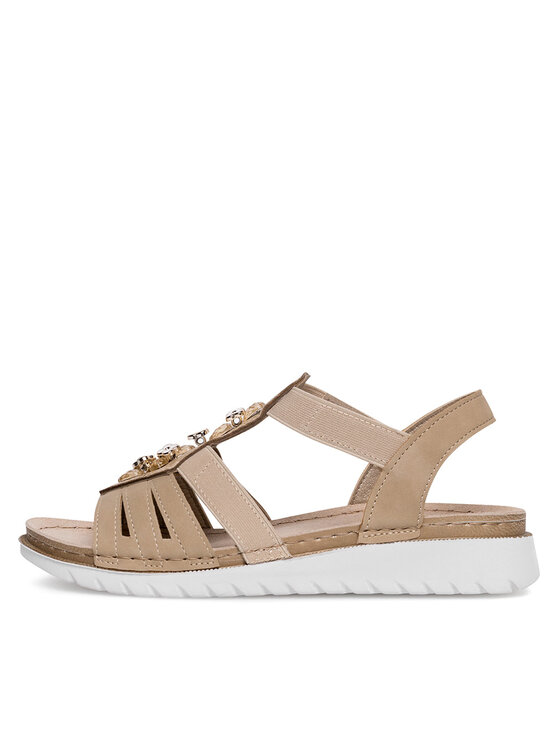 Inblu Sandále Inblu CNARO100 Béžová