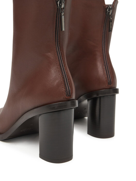 Max Mara Боти Max Mara Midiboot80 25247960726 Кафяв
