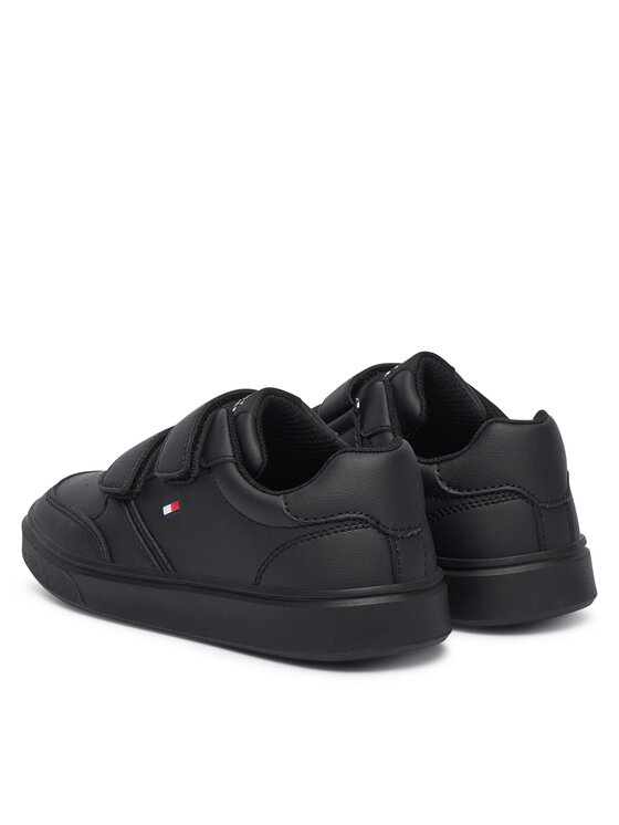 Tommy Hilfiger Sneakers Tommy Hilfiger Low Cut Velcro Sneaker T3X9-35240-1355 M Negru