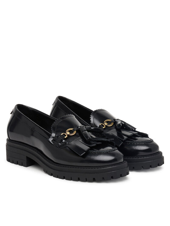 Barbour Loafersy Barbour Ava LFO0814BK71 Černá