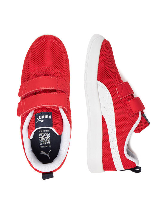 Puma Снікерcи Puma COURTFLEX V3 MESH PS 39808501 Червоний