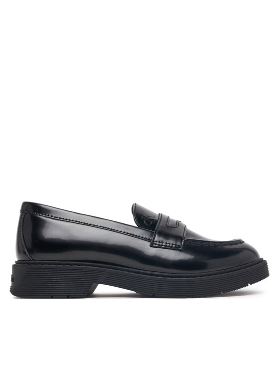 Calvin Klein Poltopánky Calvin Klein Low Cut Shoe V3X4-83493-1453 S Čierna